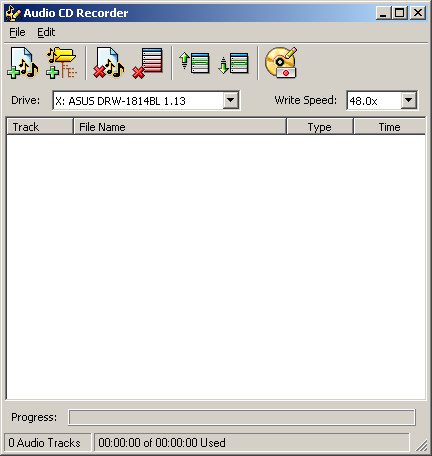 AudioEdit Deluxe – Burn Audio CD